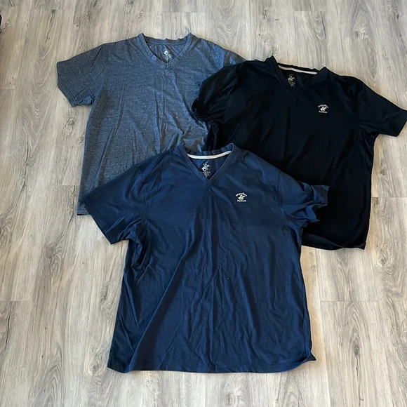 🧡💙 Beverly Hills Polo Club lot of three shirts size 2X - Picture 2 of 13